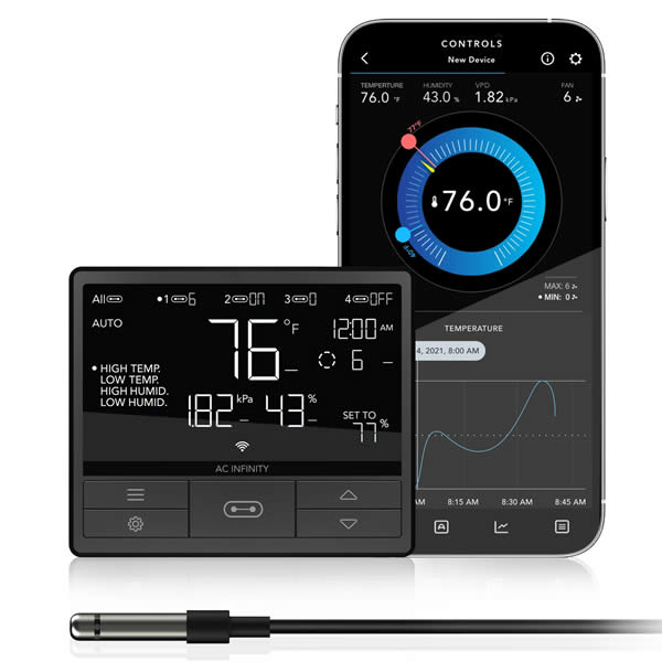 AC Infinity 69 Pro WIFI Outlet Controller - 4821310