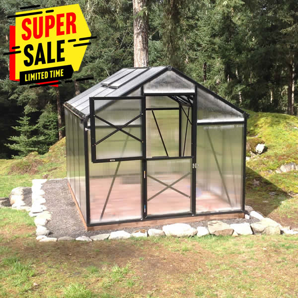 GM8 - Grow More 8' x 11' Greenhouse Kit  - 2533050