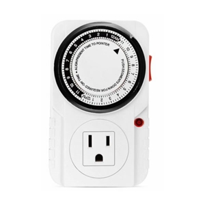 Heavy Duty 24 Hour Grounded Timer