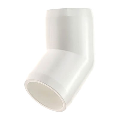 PVC Fitting - 45 Elbow Connector