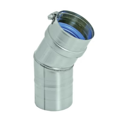 Stainless Steel Category 3 Vent 30 Degree Elbow