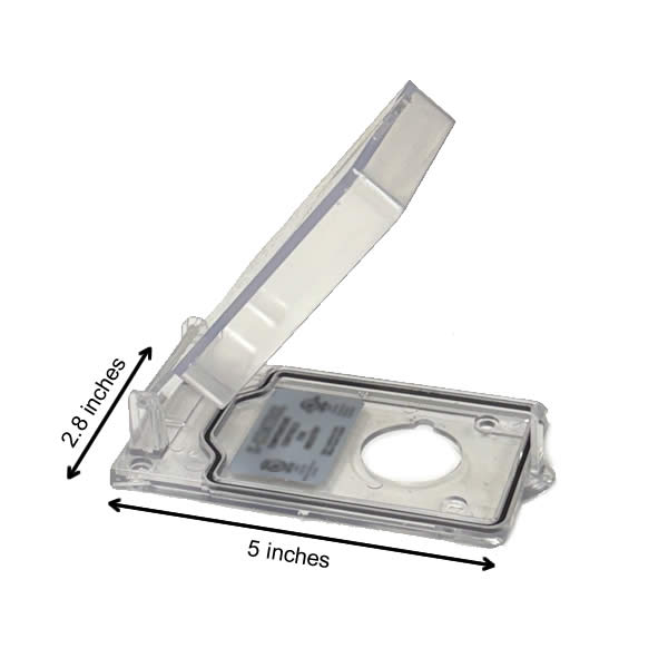 SureStat Thermostat Flip Cover cover, flip, thermostat, water, proof, greenhouse, surestat, temperature, control, plastic, clear