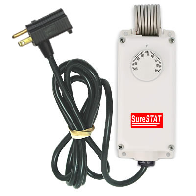 SureStat TS116 Plug In Portable Thermostat Control