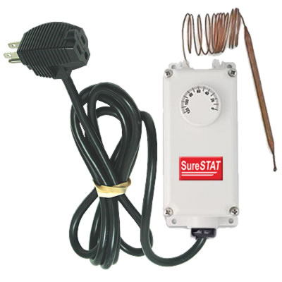 SureStat TS306H Portable Thermostat + Remote Sensor