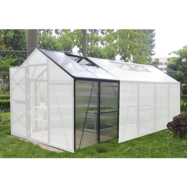 Grow More 5' 3" Greenhouse Extension for GM8