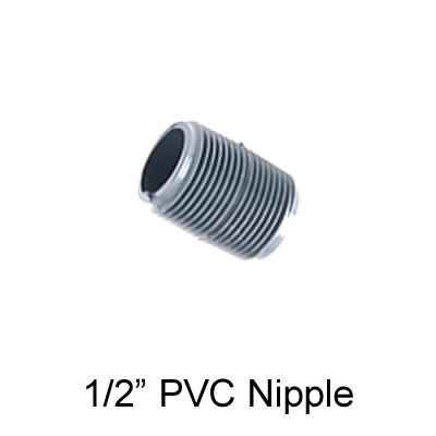 1/2" PVC Nipple (5 pack)