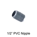 1/2" PVC Nipple (5 pack) - 5022315F